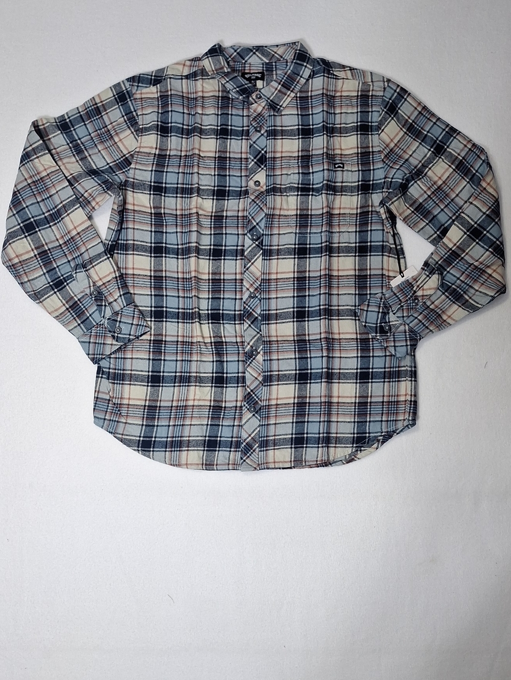 BILLABONG PLAID BUTTON UP